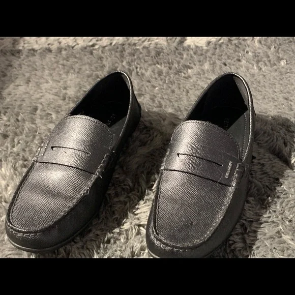 Coach Mott Driver in Black. Size 9D Coach Mott Driver Shoe Mens 11D Black Leather | Mercari main image 2